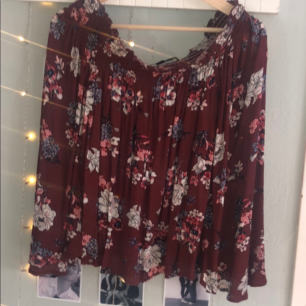 off the shoulder top